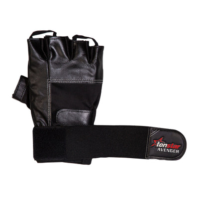 Tenstar Tenstar Avenger Gym Fitness Gloves - Black freeshipping - athletive Gym Gloves - Men athletive