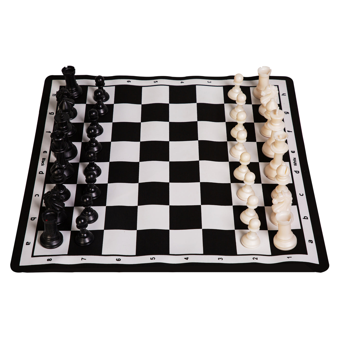 tenstar meastro champion chess board game black white