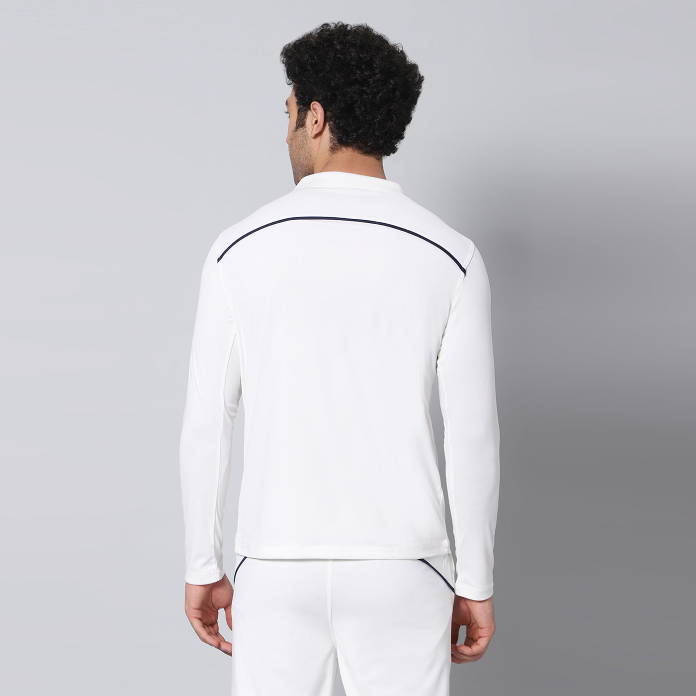 Virat Cricket Whites Classic Full Sleeve T-shirt