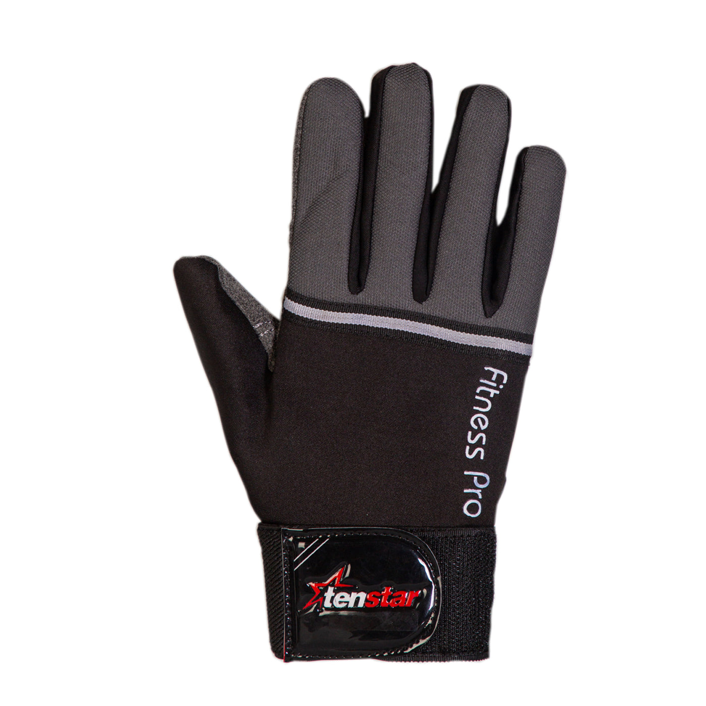 Tenstar Tenstar Multipurpose Gym and Riding Full Finger Gloves for Men - Black freeshipping - athletive Gym Gloves - Men athletive