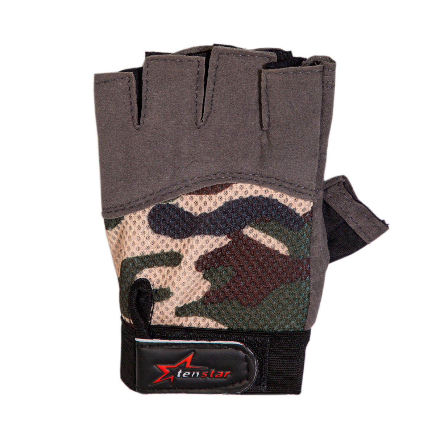 Tenstar Tenstar Camo Half finger Gym Gloves for Men freeshipping - athletive Gym Gloves - Men athletive