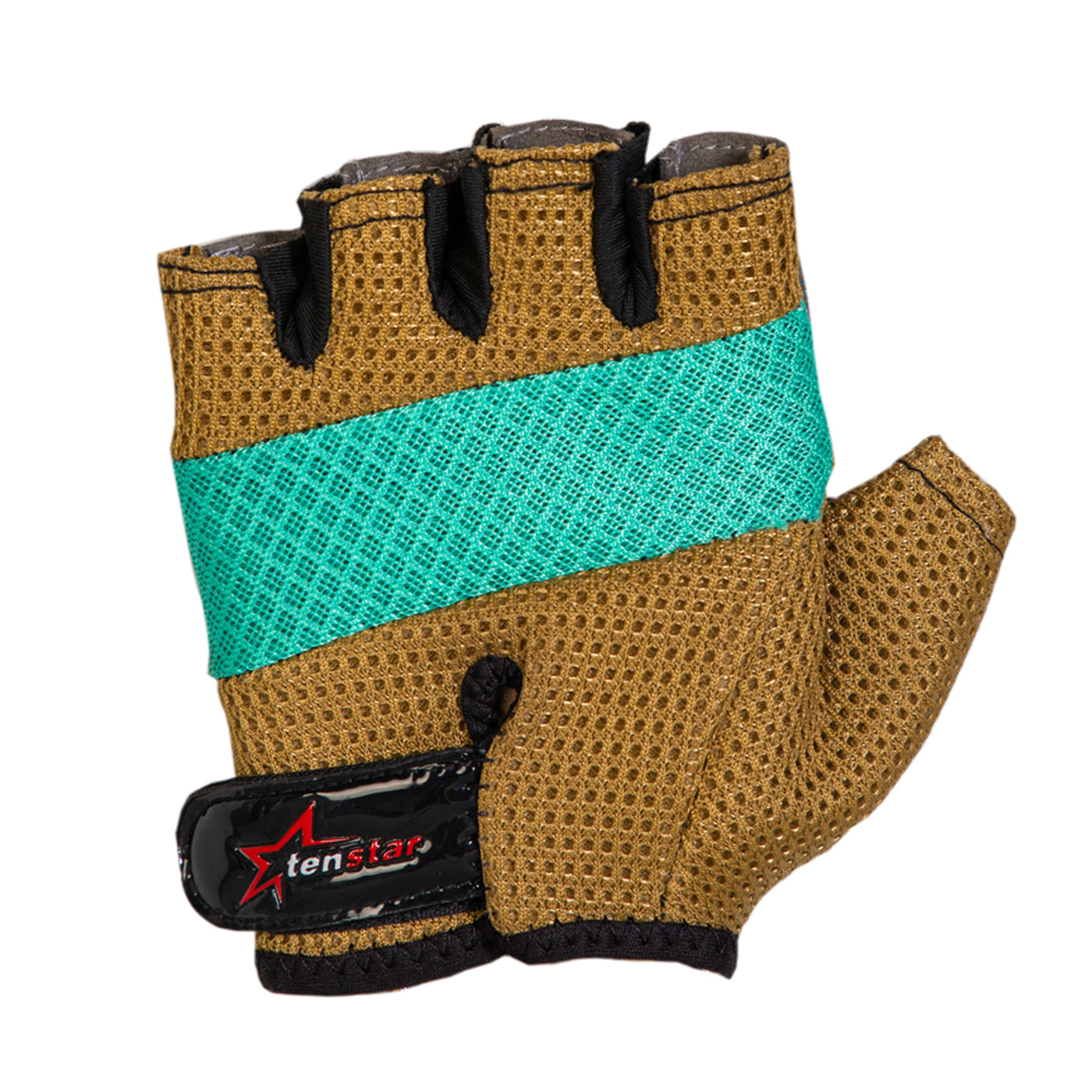 Tenstar Tenstar Airmax Gym Gloves for Men - Brown freeshipping - athletive Gym Gloves - Men athletive