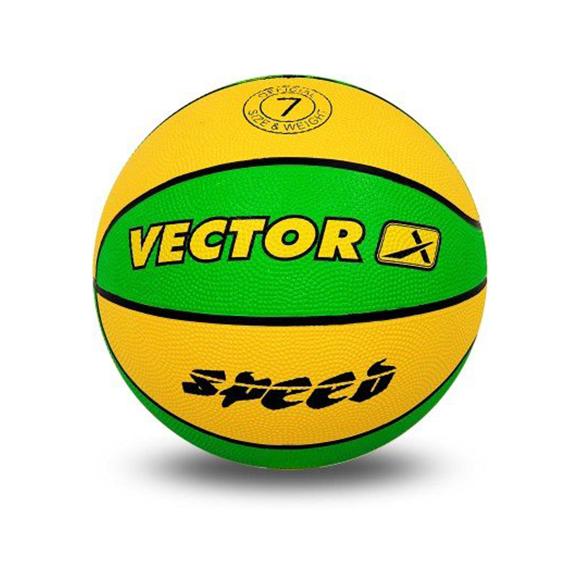 vector yellow green speed basketball 